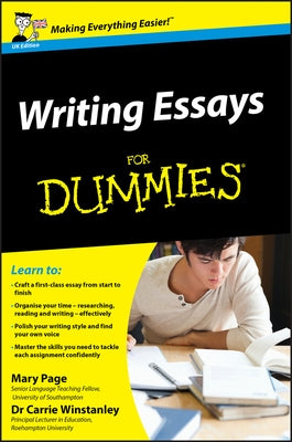 Writing Essays for Dummies, UK Edition by Page, Mary