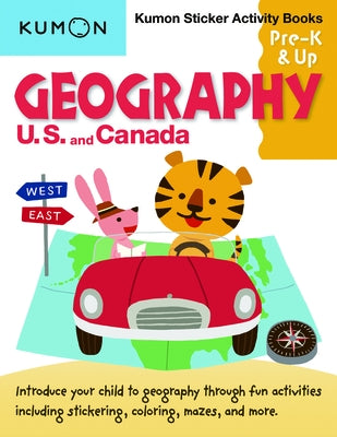 Kumon Sticker Activity Books: Geography U.S. and Canada by Kumon