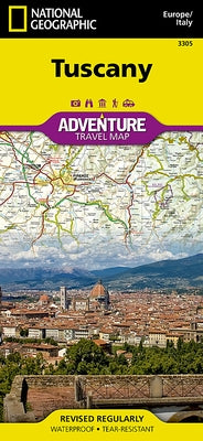Tuscany Map [Italy] by National Geographic Maps