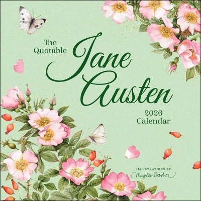 The Quotable Jane Austen 2026 Wall Calendar by Bastin, Marjolein