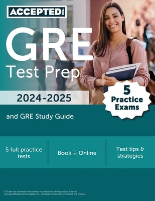 GRE Test Prep 2024-2025: 5 Practice Exams and GRE Study Guide Book by Cox, Jonathan