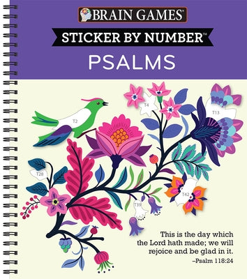 Brain Games - Sticker by Number: Psalms by Publications International Ltd