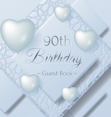 90th Birthday Guest Book: Keepsake Gift for Men and Women Turning 90 - Hardback with Funny Ice Sheet-Frozen Cover Themed Decorations & Supplies, by Lukesun, Luis