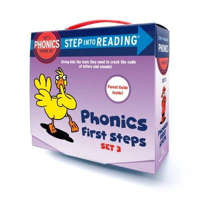 Step Into Reading Set 3 Phonics First Steps Box Set: Includes 8 Easy-To-Decode Books and Parent Guide by Random House
