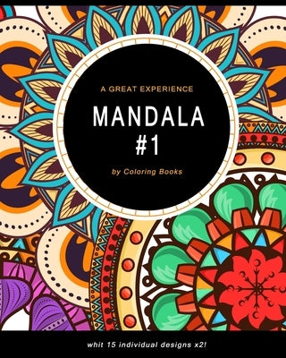 Mandala: Coloring Book For Adults, Fun, Easy, and Relaxing Mandalas Coloring Pages by Books, Coloring