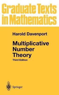 Multiplicative Number Theory by Davenport, Harold