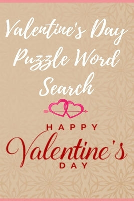 Valentine's Day puzzle Word Search Happy Valentine's Day by Book, Word Puzzle Search