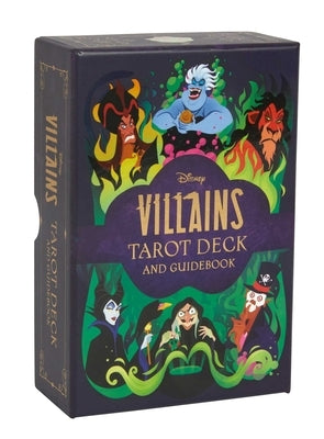 Disney Villains Tarot Deck and Guidebook Movie Tarot Deck Pop Culture Tarot by Siegel, Minerva