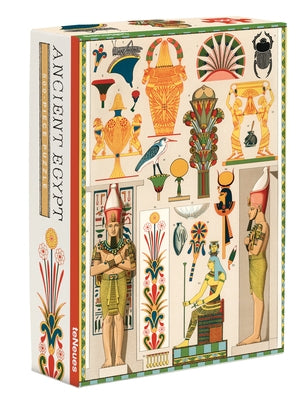 Teneues - Puzzle: Ancient Egypt, 500 Piece, Full Color Artwork, Vintage Art, Compact Box, 14 X 19 in: 500-Piece Puzzle in a Compact 2-Piece Box by Teneues