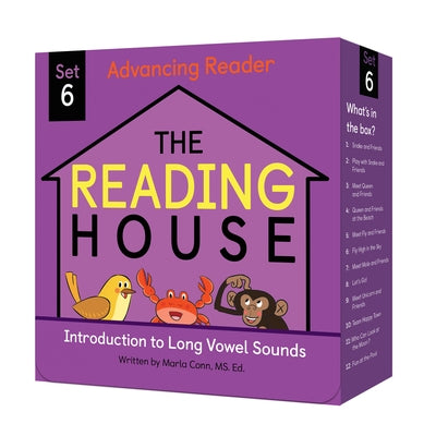 The Reading House Set 6: Introduction to Long Vowel Sounds by The Reading House