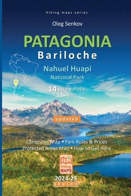 PATAGONIA, Nahuel Huapi National Park, Bariloche, hiking maps by Senkov, Oleg