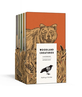 Woodland Creatures: A 10 Notebook Set by Hunter, Kathryn