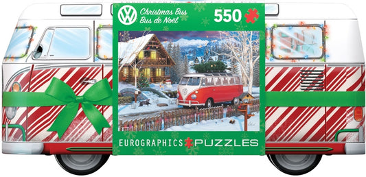 VW Christmas Bus Tin by Eurographics