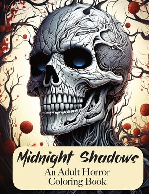 Midnight Shadows: An Adult Horror Coloring Book by Publishing, Crystal Lake