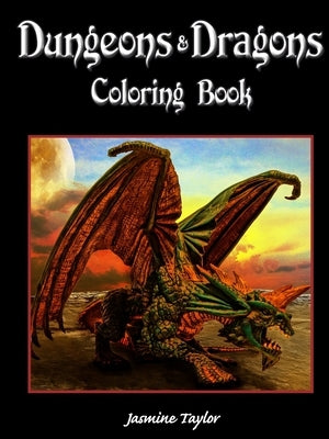 Dungeons & Dragons Coloring Book by Taylor, Jasmine