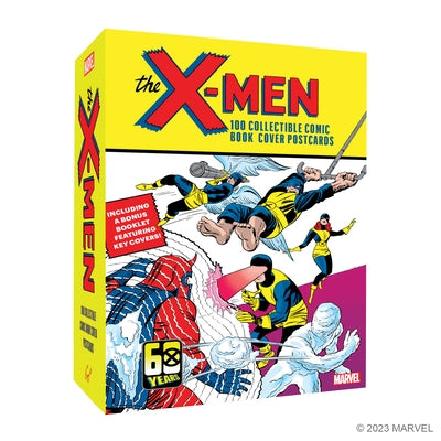 Marvel the X-Men: 100 Collectible Comic Book Cover Postcards by Marvel Comics