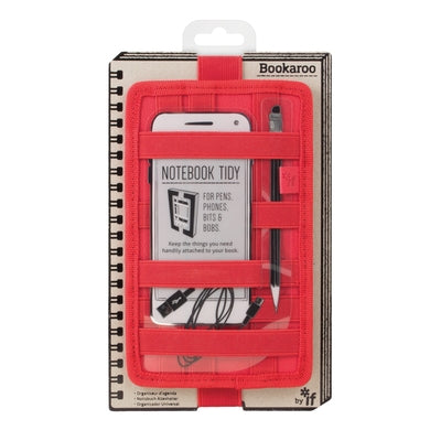 Bookaroo Notebook Tidy Red by If USA