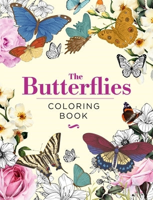The Butterflies Coloring Book: Hardback Gift Edition by Gray, Peter