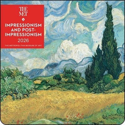 Impressionism and Post-Impressionism 2026 Mini Wall Calendar by The Metropolitan Museum of Art