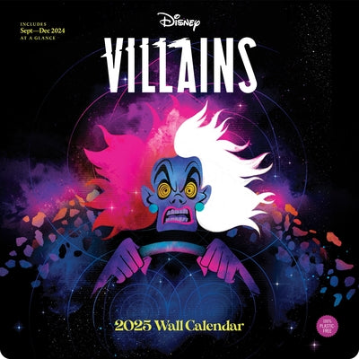 Disney Villains 2025 Wall Calendar by Chronicle Books