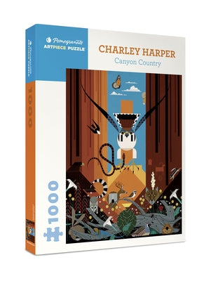 Charley Harper: Canyon Country 1000-Piece Jigsaw Puzzle by Charley Harper