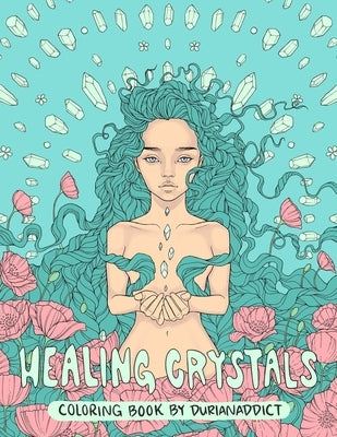 Healing Crystals Coloring Book by Fallon, T.