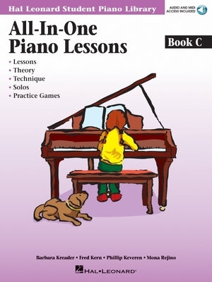 All-In-One Piano Lessons Book C Book/Online Audio [With CD (Audio)] by Kern, Fred