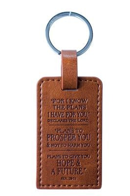 Brown Lux-Leather Keyring I Kn Brown Lux-Leather Keyring I Kn by 