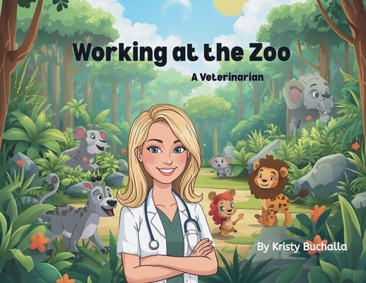Working at the Zoo - A Veterinarian by Buchalla, Kristy