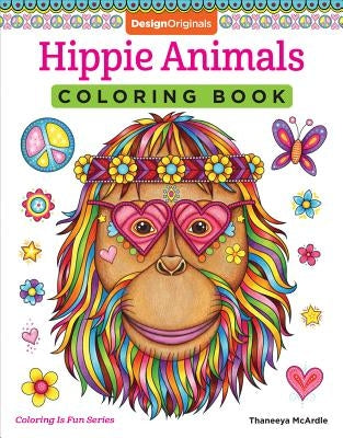 Hippie Animals Coloring Book by McArdle, Thaneeya