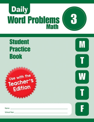 Daily Word Problems Math, Grade 3 Student Workbook by Evan-Moor Educational Publishers