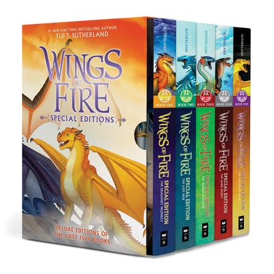 Wings of Fire #1-5 Special Edition Box Set by Sutherland, Tui T.