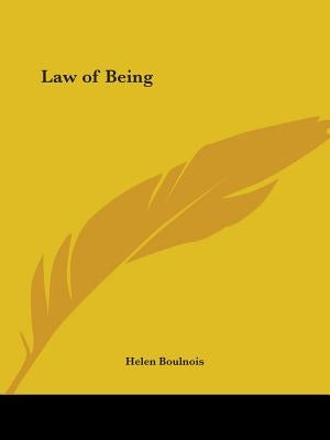 Law of Being by Boulnois, Helen