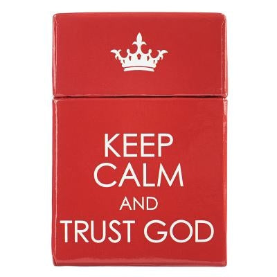 Keep Calm & Trust God, a Box of Blessings by Christian Art Gifts