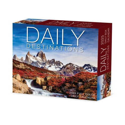 Daily Destinations 2026 5.4 X 6.2 Box Calendar by Willow Creek Press