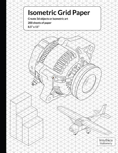 Isometric Grid Paper by Stationery, Imythica