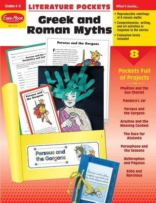 Literature Pockets: Greek & Roman Myths, Grade 4 - 6 Teacher Resource by Evan-Moor Educational Publishers