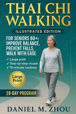 Thai Chi Walking: For Seniors Over 60. A Complete 28-Day Program to Prevent Falls, Regain Balance, Reduce Joint Pain & Maintain Independence with Easy by Zhou, Daniel M.