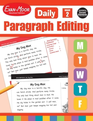 Daily Paragraph Editing, Grade 2 Teacher Edition by Evan-Moor Educational Publishers