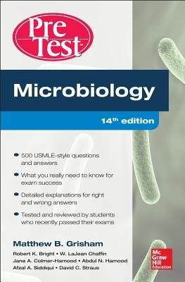 Microbiology Pretest Self-Assessment and Review 14/E by Grisham, Matthew