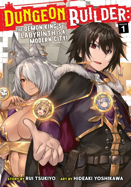 Dungeon Builder: The Demon King's Labyrinth Is a Modern City! (Manga) Vol. 1 by Tsukiyo, Rui