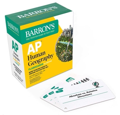 AP Human Geography Flashcards, Sixth Edition: Up-To-Date Review by Barron's Educational Series