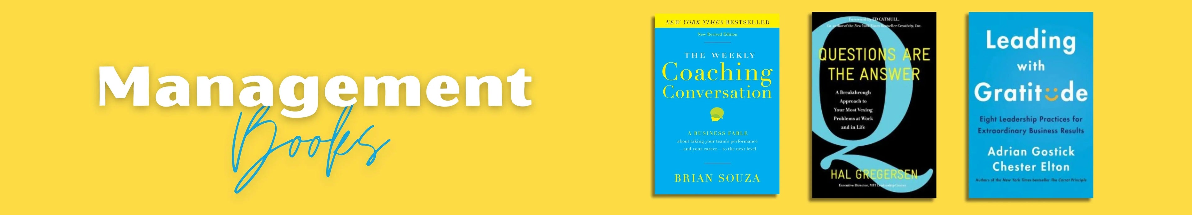 Collection of management books