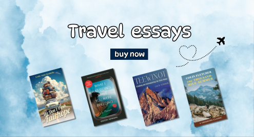 Books featuring thoughtful reflections on destinations, people, and experiences around the world