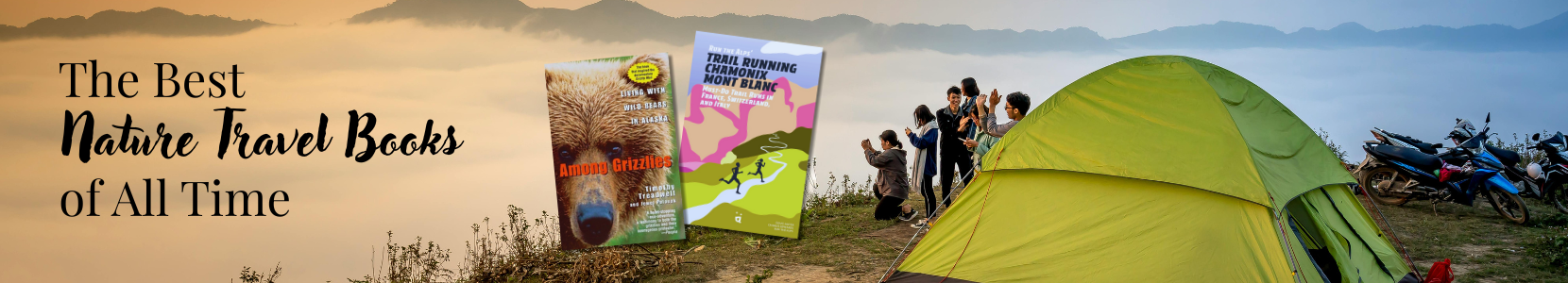 Books encouraging responsible travel and conservation efforts in natural settings