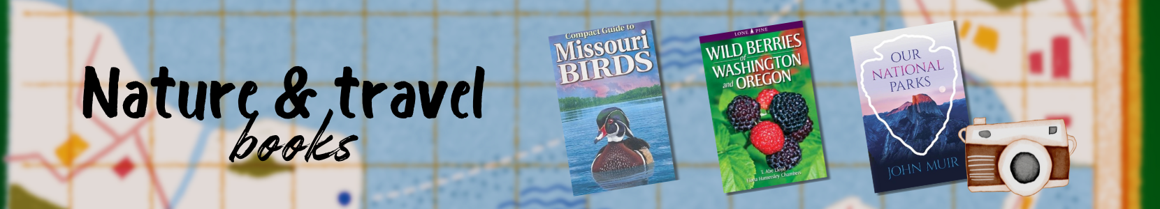 Travel books exploring the beauty and diversity of the natural world