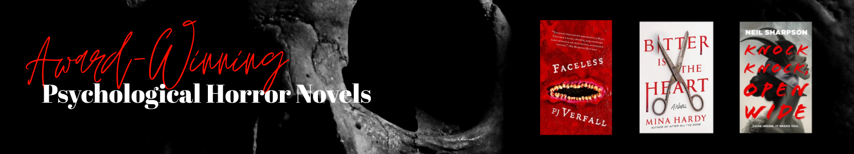 Chilling psychological horror novels exploring fear and the human mind