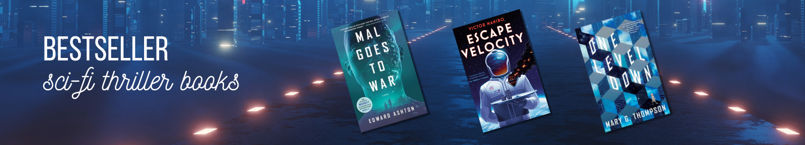 Suspenseful science fiction novels with intense drama and futuristic settings