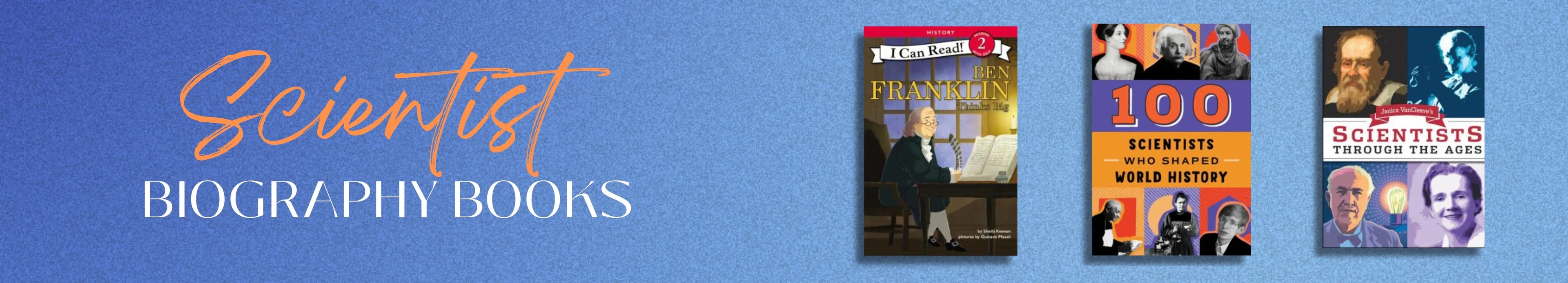 Collection of scientists biography books