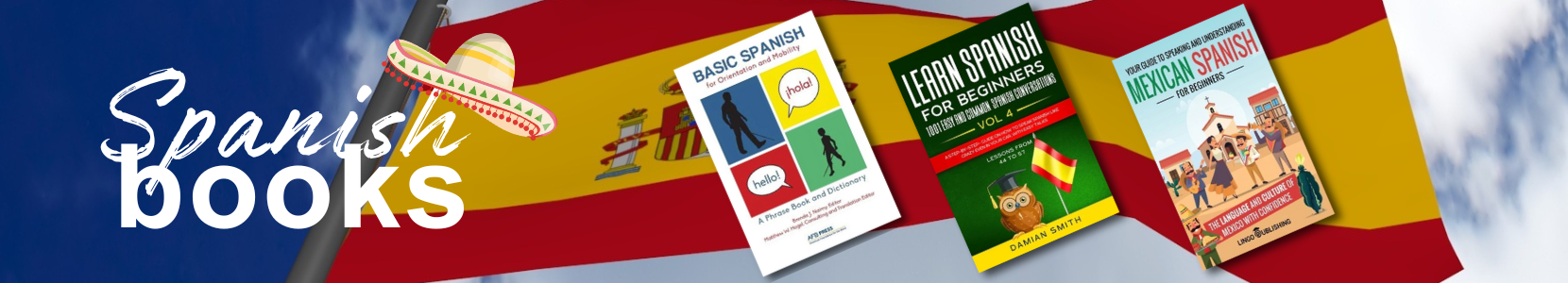 A collection of books focused on Spanish language and grammar